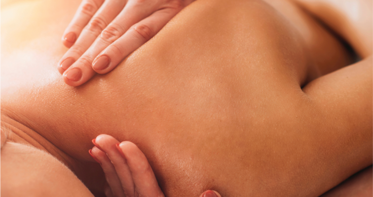 Photo of Aromatherapy Back neck and shoulder massage  