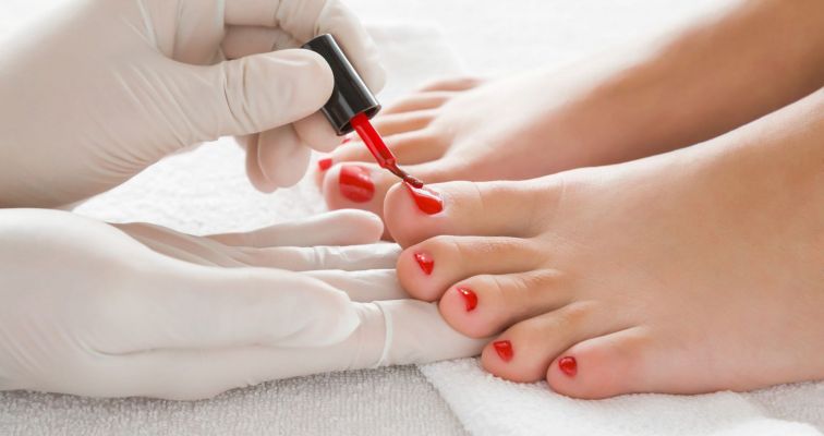 Photo of Normal polish pedicure 