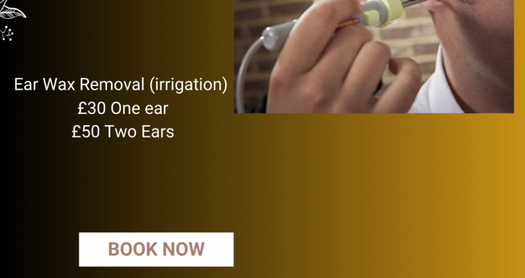 Photo of Ear Wax Removal (irrigation) https://bookdin.uk/book_services?therapist=dawn